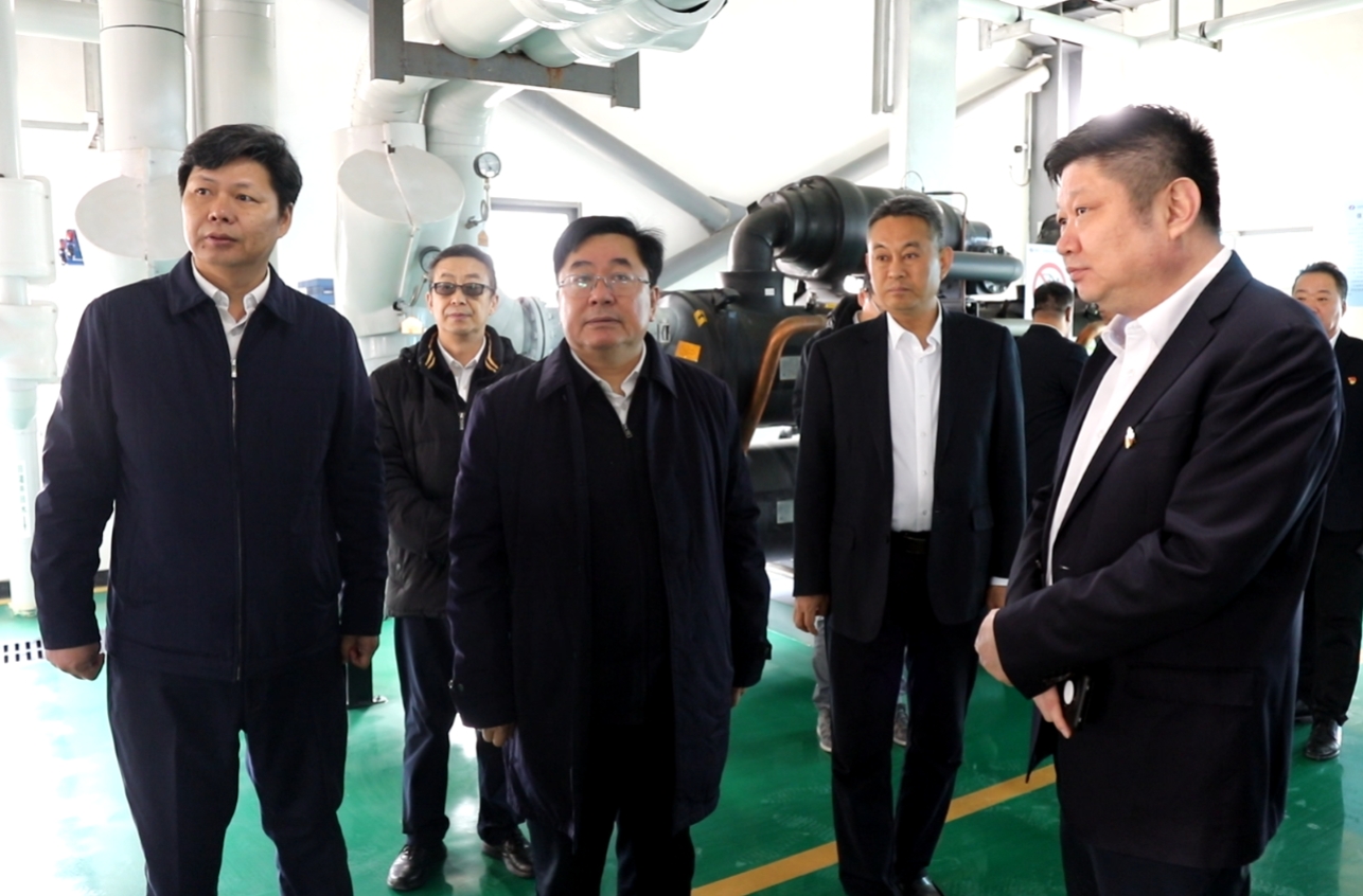 股份公司党委副书记、董事姚焕视察公司地热业务